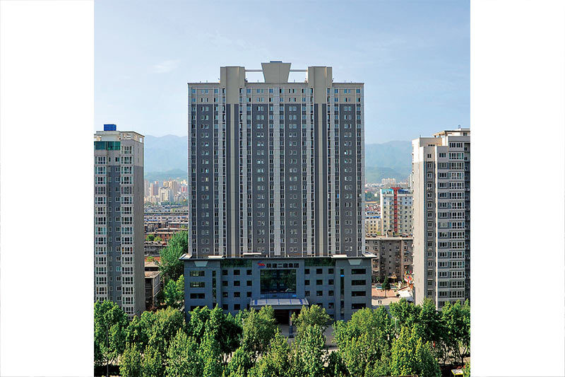 陕建二建集团综合楼 陕建二建集团综合楼