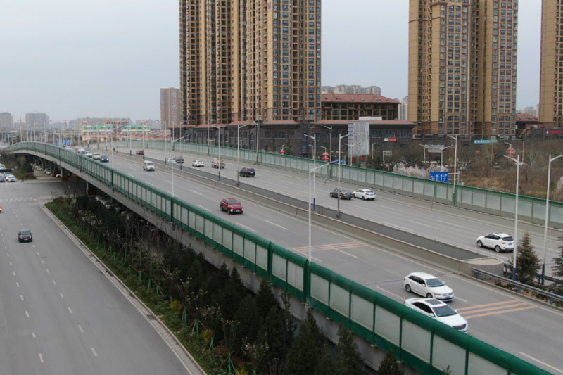 西安市西三环与锦业路立交工程 西安市西三环与锦业路立交工程
