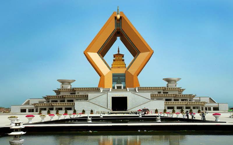 法门寺合十舍利塔 法门寺合十舍利塔