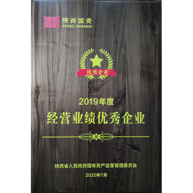 2019年度经营业绩优秀企业 2019年度经营业绩优秀企业