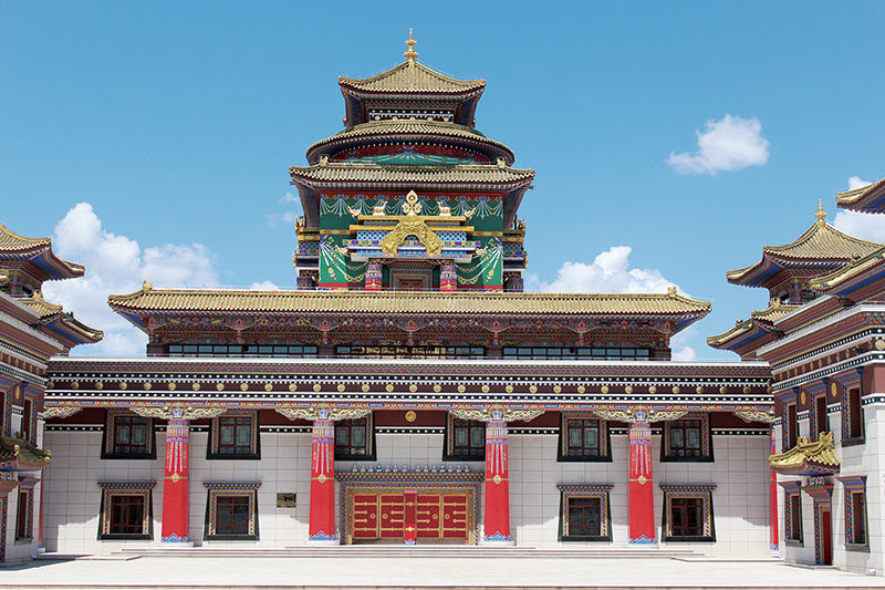 乌兰活佛府工程 乌兰活佛府工程